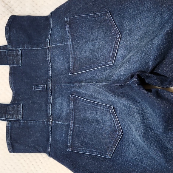 Nwt Frame Denim Suspender Jumpsuit - Picture 6 of 9